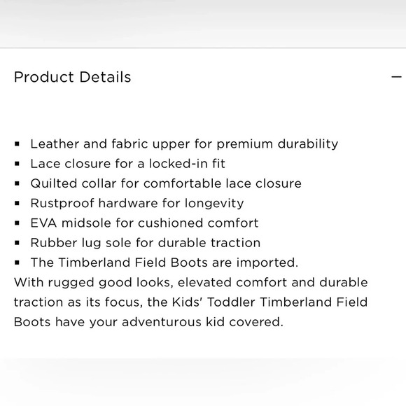 Timberland Field Boots - Picture 7 of 8